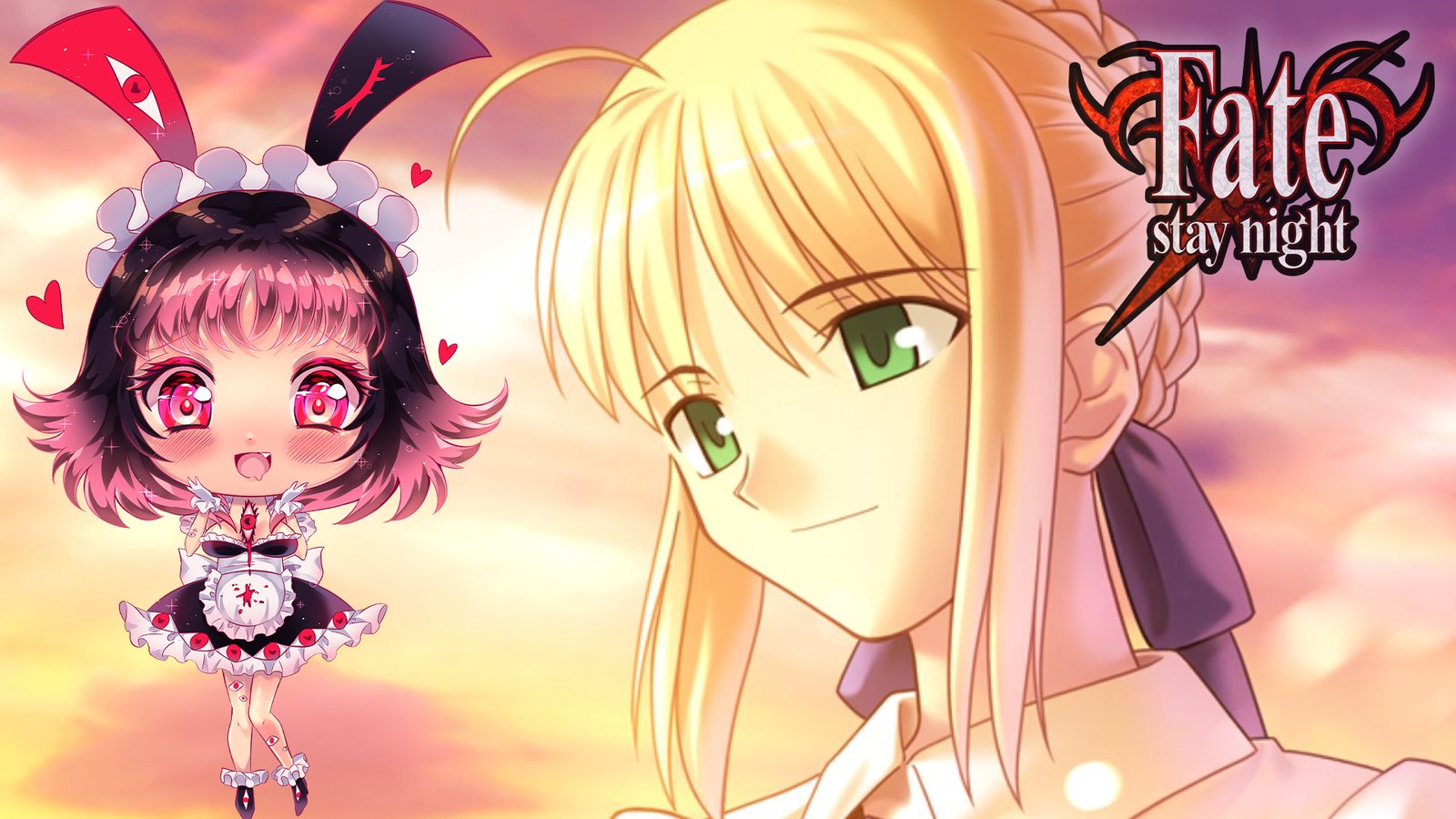 Saber The Grail Fate Stay Night Visual Novel Review Chaos Cute Soft